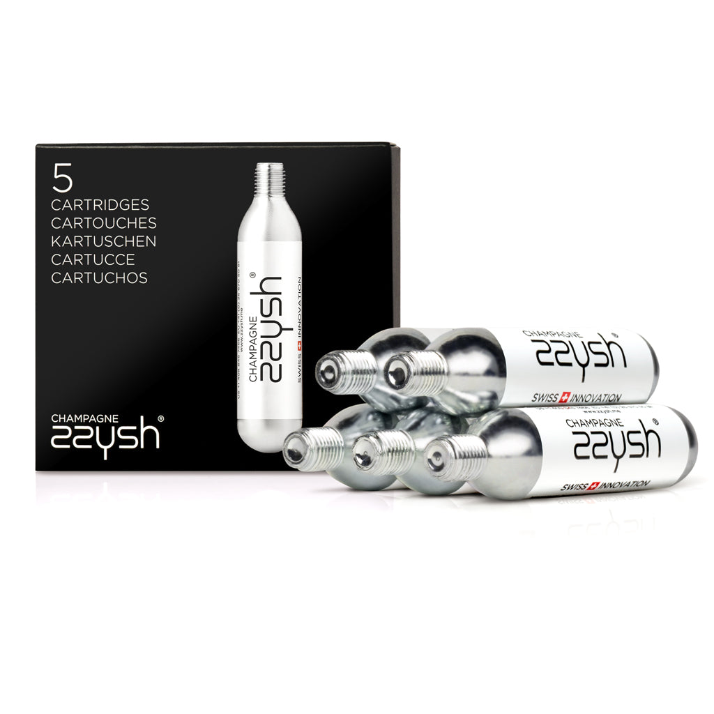 Pack of 5 cartridges for ZZYSH Champagne
